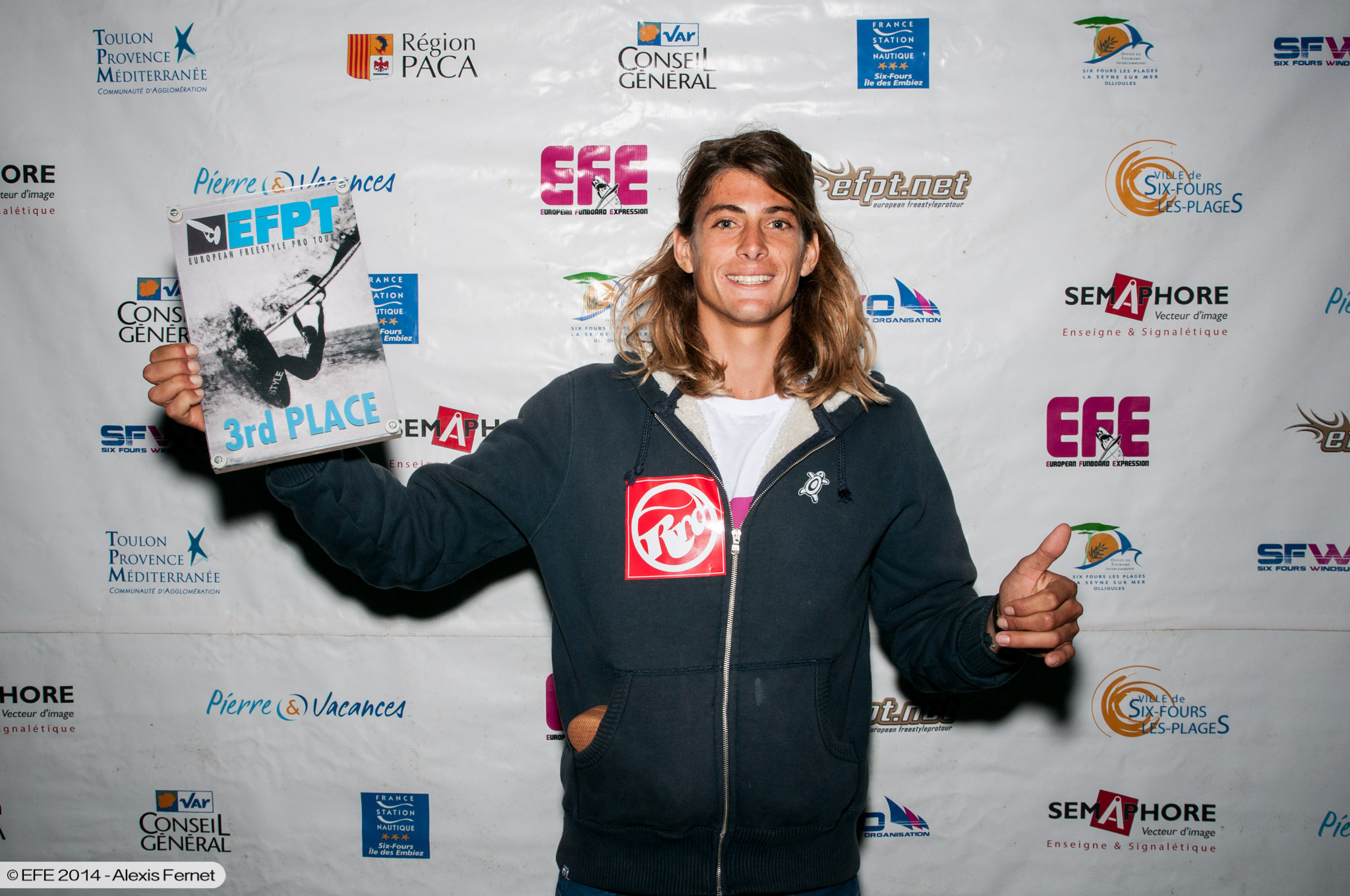 Jacopo Testa from Italy takes 3rd place overall 2014